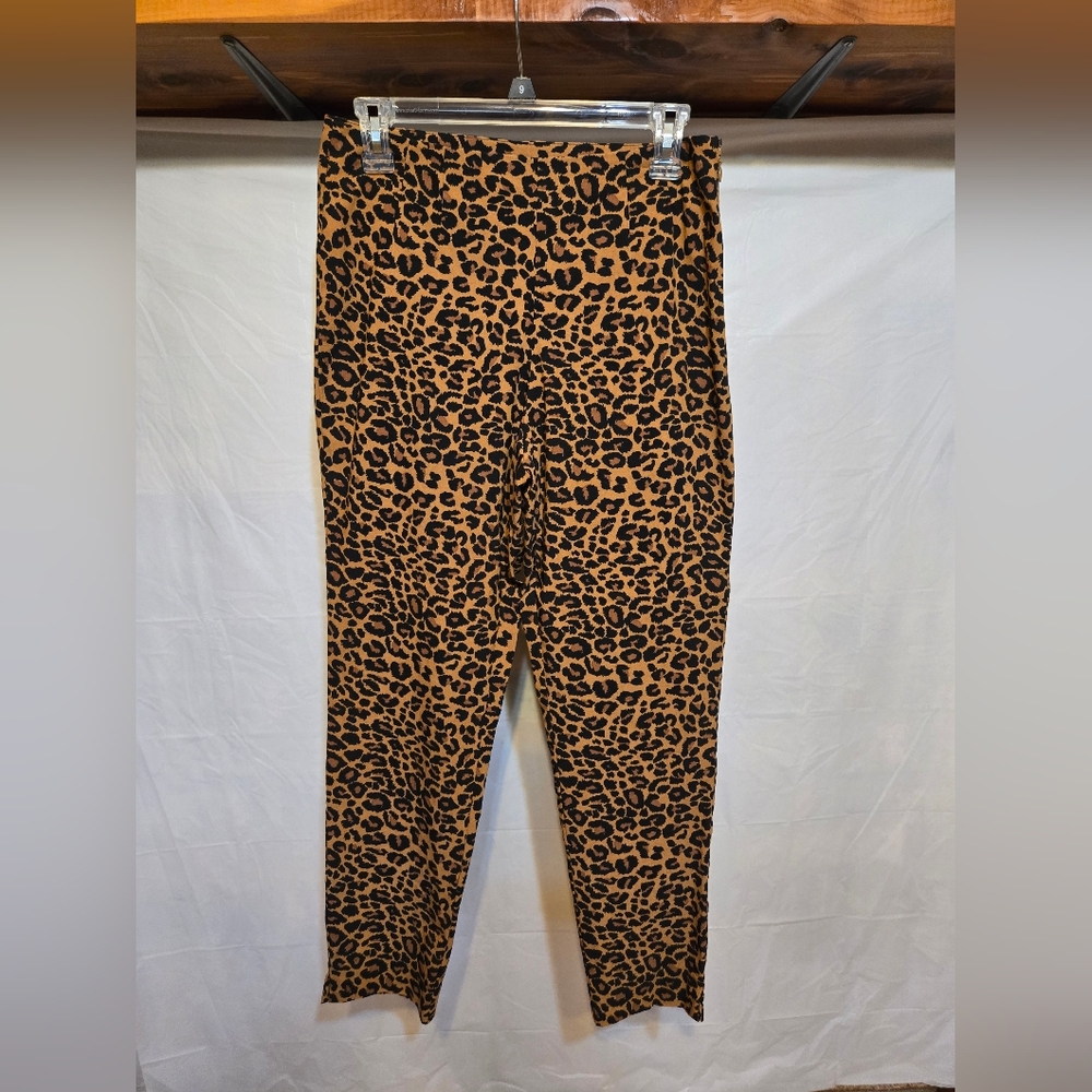Time and Tru Animal Print Dress Pants